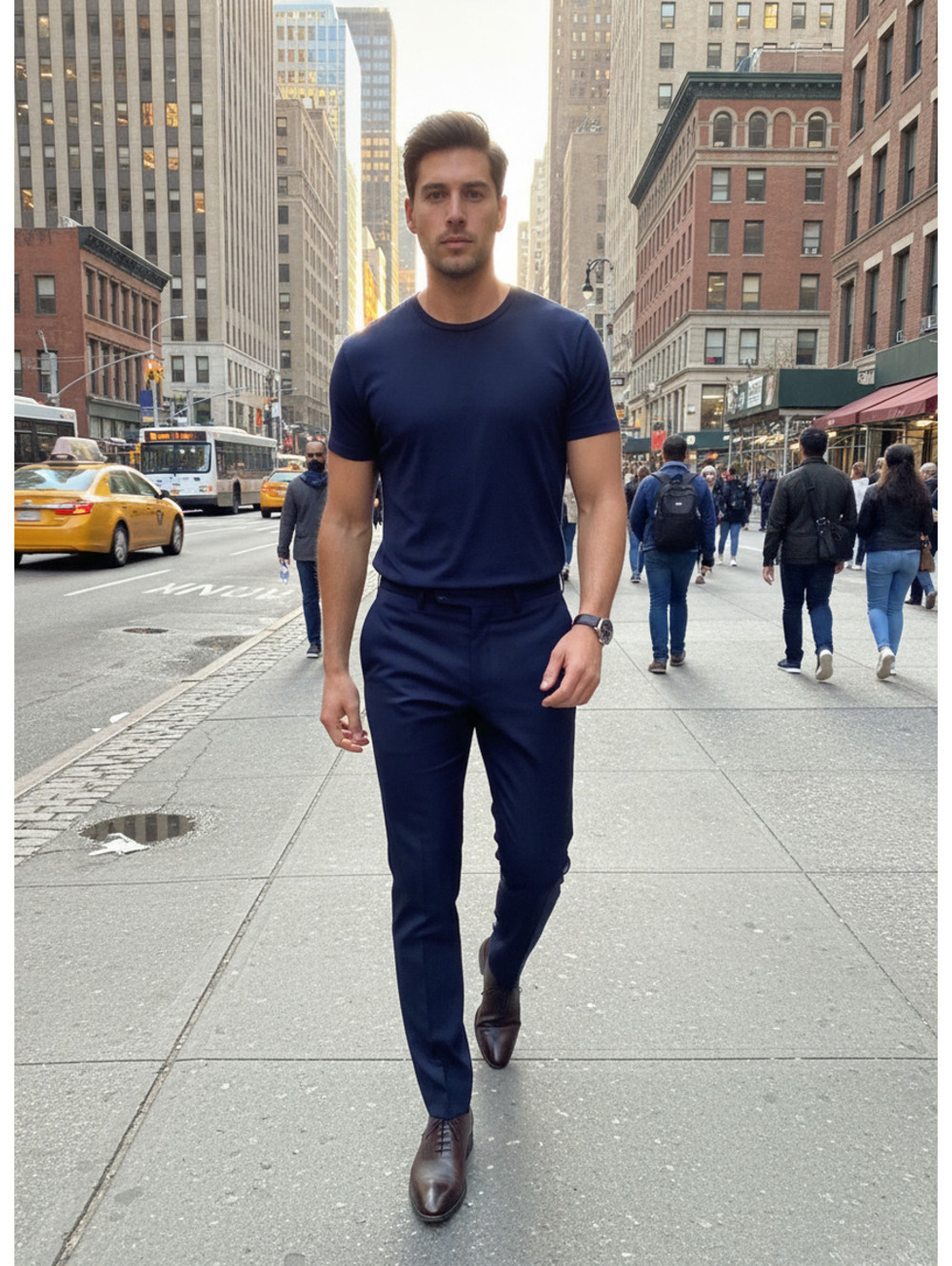 The Kooples Men's Navy Dress Pants Size 50. 34” waist